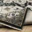 Tapis oriental bleu / gris Edgette-9110348