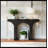 47" Console Table, Wooden Entryway Table Sofa Table With Arch Base