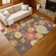 Machine Washable Indoor/Outdoor Matteson ACN2293 Floral Rug
