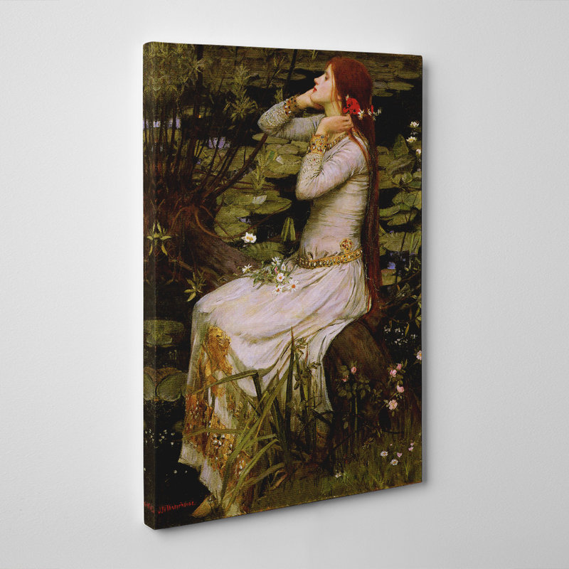 John William Waterhouse - Wrapped Canvas Painting, 60cm H x 40cm W