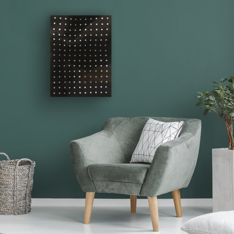Art mural sur toile Ebern Designs Michael Willett Dot Dimensions II, H 19 po x l 14 po