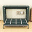 Lit escamotable double avec canapé, quatre tablettes de rangement et station de charge-1238822797