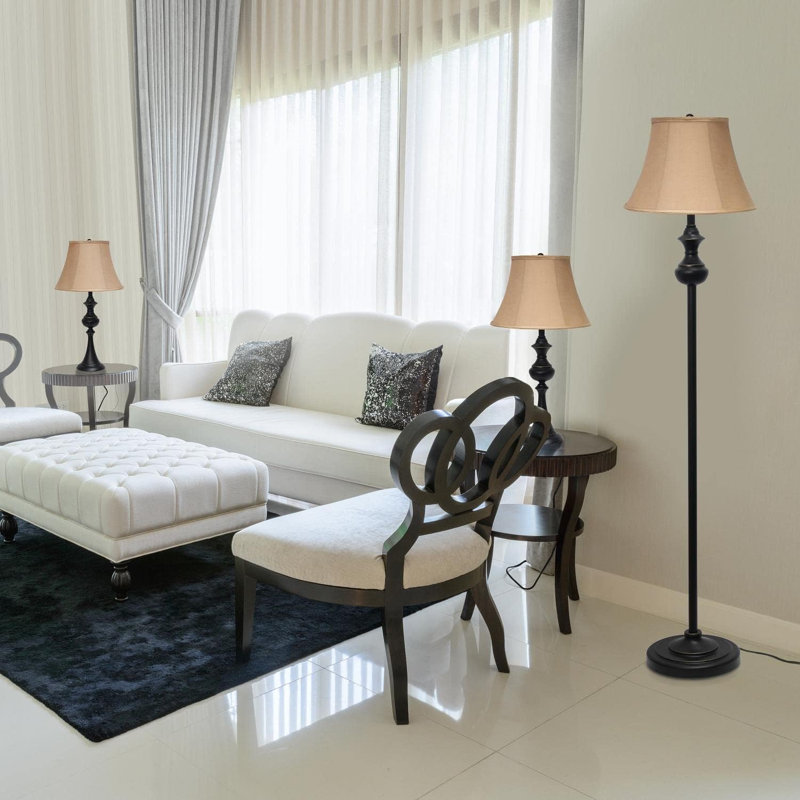 Ainar Metal Table Lamp, Bronze