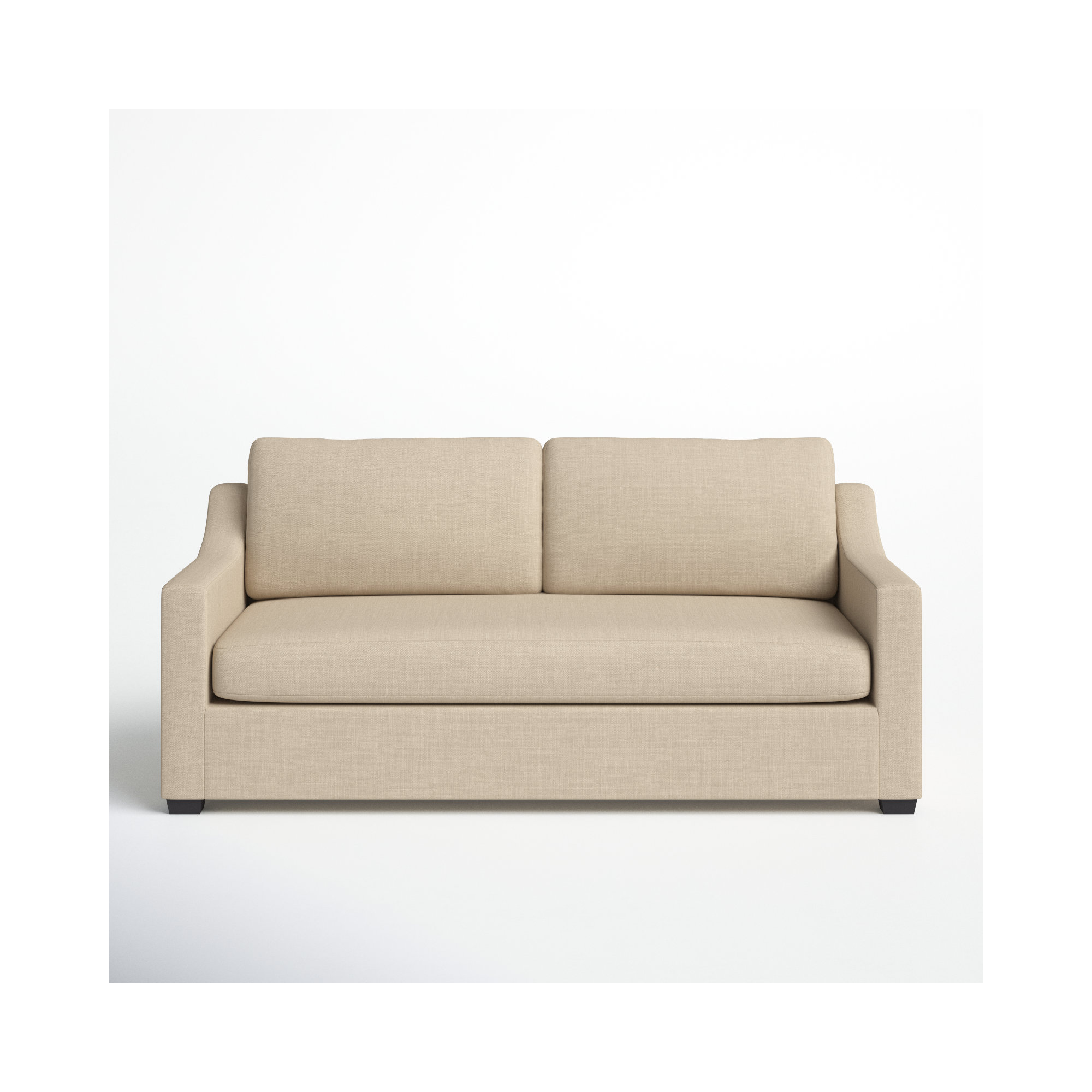 Cranbrook 88'' Upholstered Sofa, Canvas Flax Sunbrella® Canvas