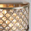 Augustine Steel Flush Mounted Sconce-29180676