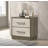 2-Drawer Nightstand With Floating Base Design