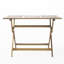 Table pliante en bois de 43,5 po - et pliable polyvalente, pour l'extérieur