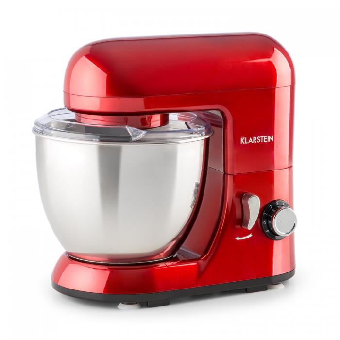 Klarstein Bella 4L Stand Mixer, Red