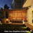 4.5W 12V Outdoor Pendant Light, 7.63Inch Low Voltage Hanging Tree Lights, 2700K, Brass Bronze-250724416