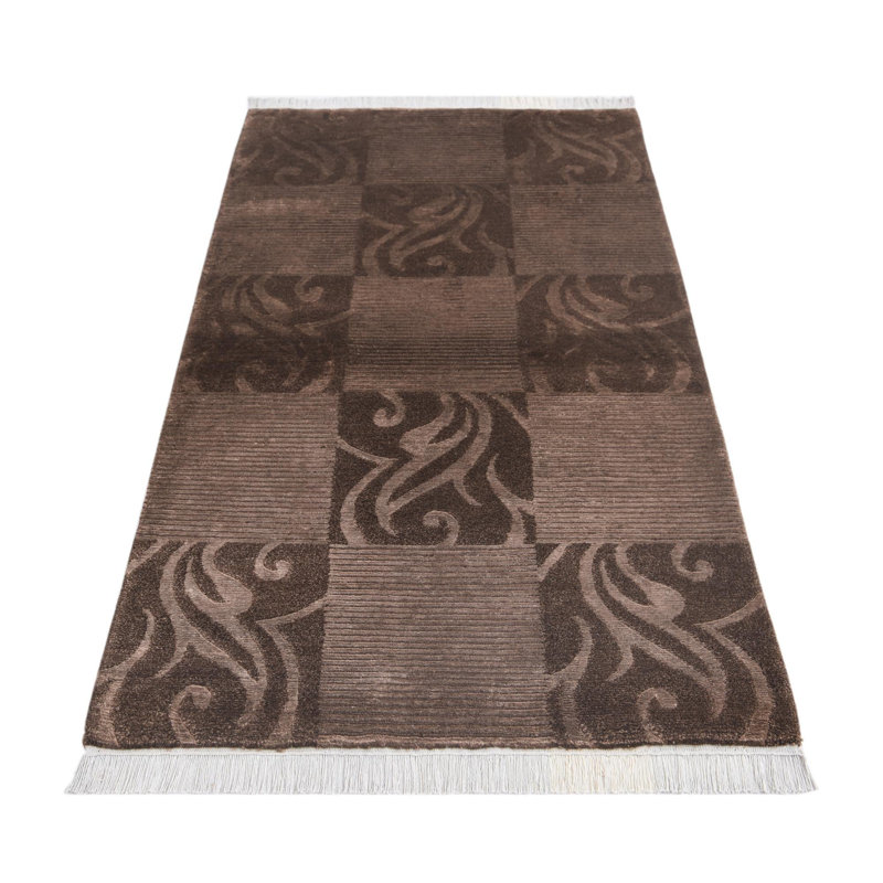 Tapis brun Indira