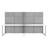 Rectangle 4 Person Cubicle with Cable Management-49662978