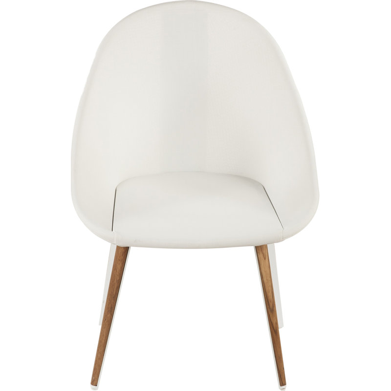 Chaise de patio avec coussin utrecht teck