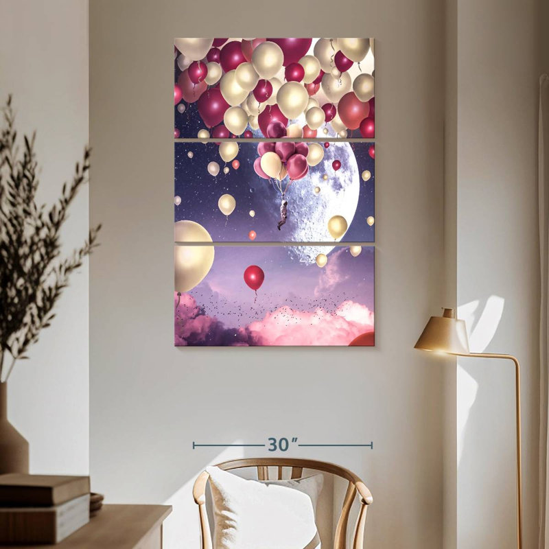 Kelan Balloon Jump, 65" H x 42" W