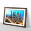 Moscow Russia Skyline - Framed Print