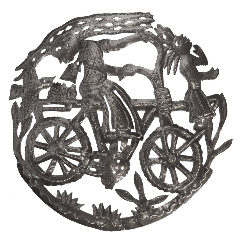 Traditional People Wall Decor on Metal