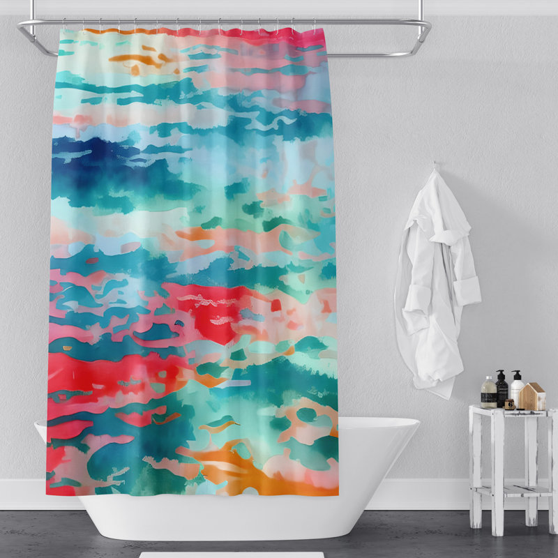 Rideau de douche Crestina, H 72 po x l 70 po