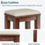 Ensemble de meuble-lavabo en MDF avec chaise