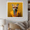 Jaune et orange habillé de renard, mode II