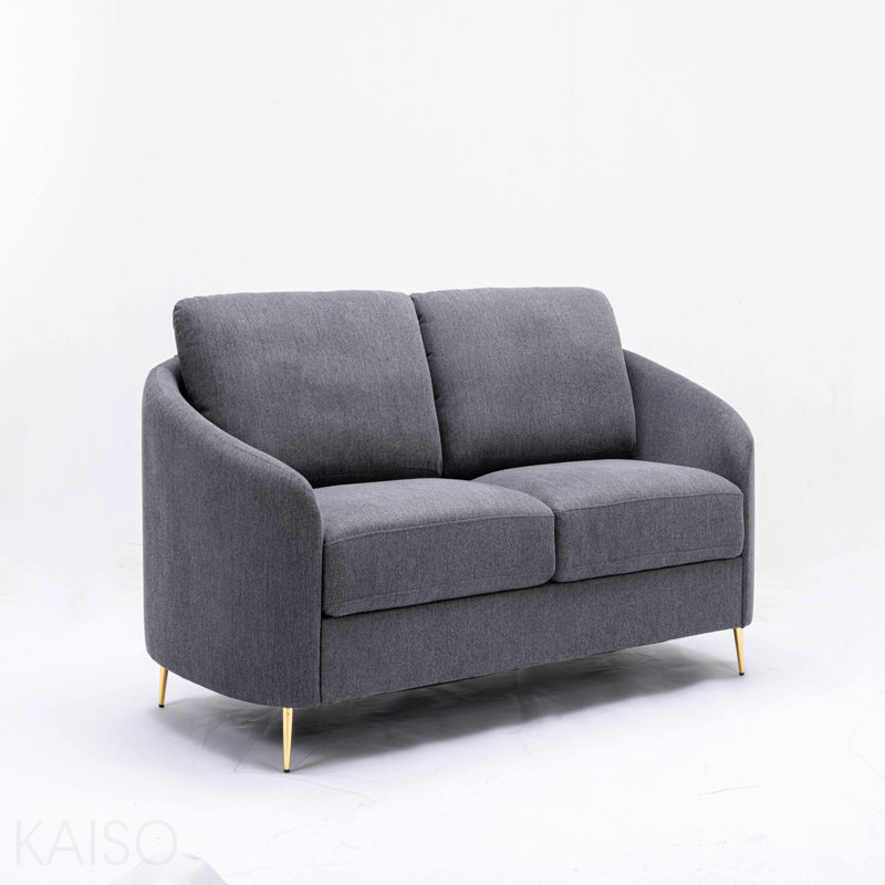 Gray Linen Sofa