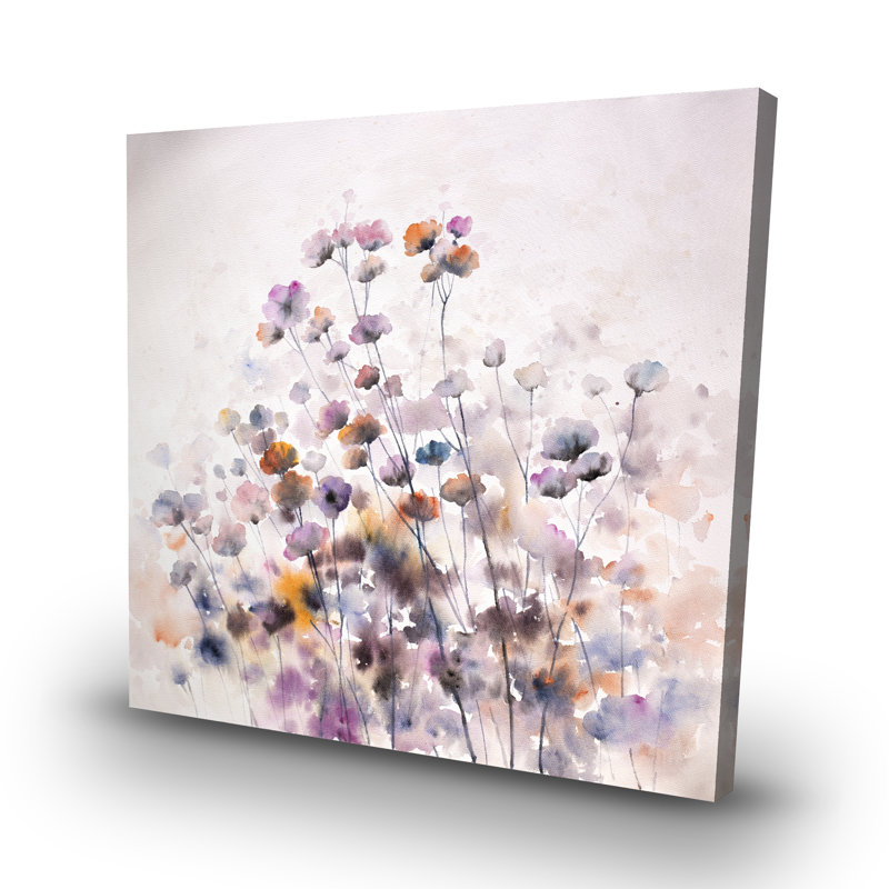 Wildflowers - 32"x32" art on canvas