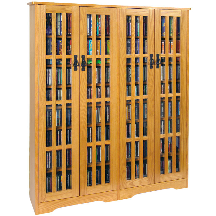 Armoire multimédia, Chêne