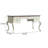 Classical Simple White Solid Wood Writing Desk