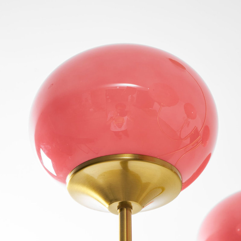 Lustre globe en laiton 3 lumières Marshmallow
