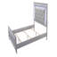 Lit à panneau tapissier moderne en similicuir 1Pc-274370321
