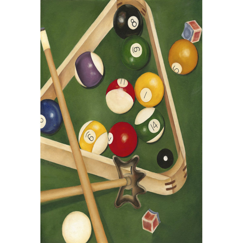 Rackem Up II 1 Piece Wrapped Canvas Wall Art, 46cm H x 30cm W x 3.8cm D
