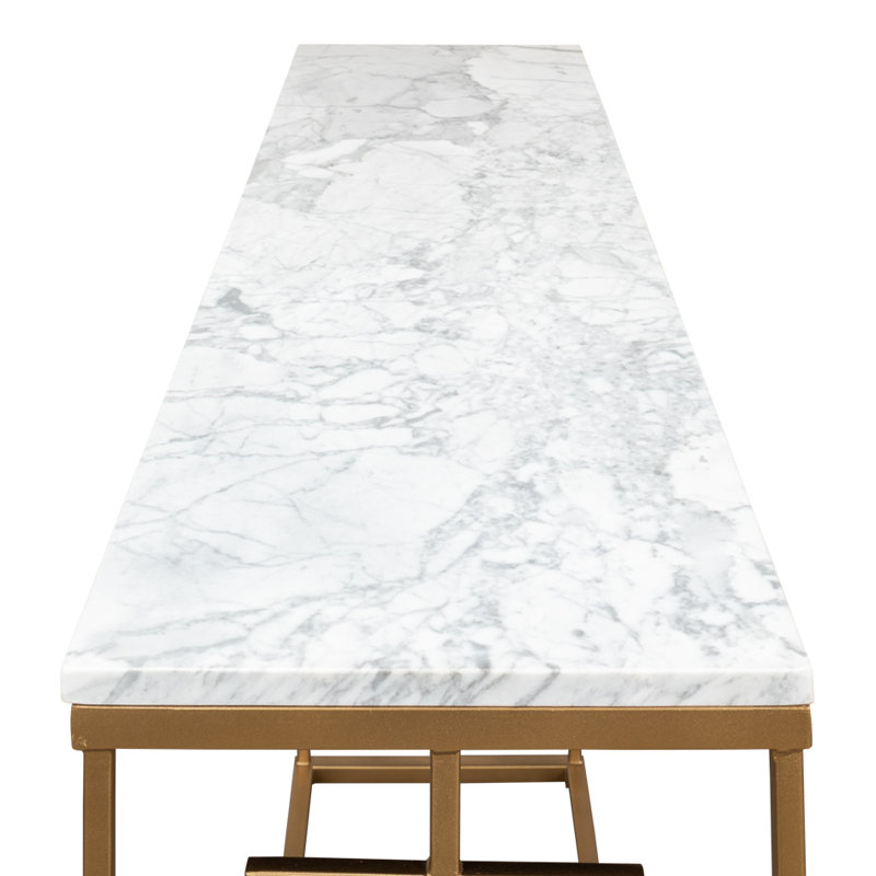 48'' W Marble Console Table