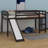 Loft Bed With Slide-648306147