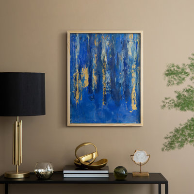 ABSTRACT Series XI Framed Print - Solid Wood