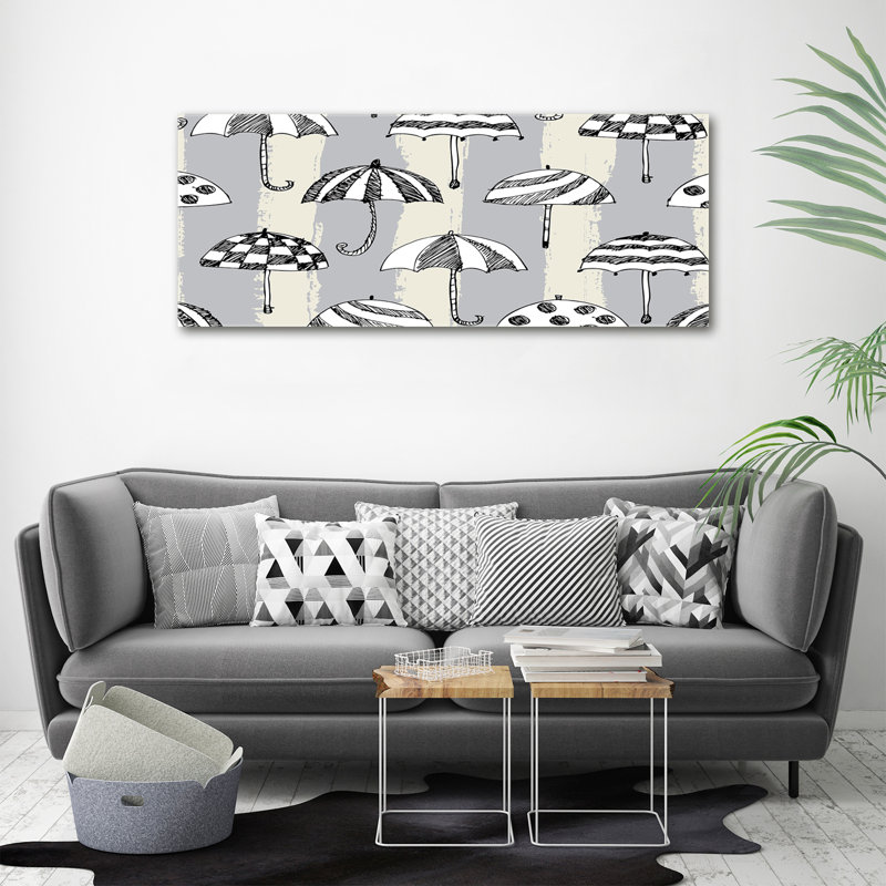 Umbrellas - No Frame Painting on Canvas