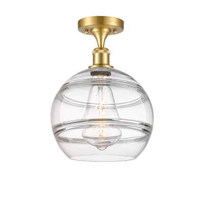 Plafonnier semi-encastré 1 lumière Ballston - Adrieanna