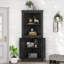 Armoire de rangement en coin Farmhouse-1809810506