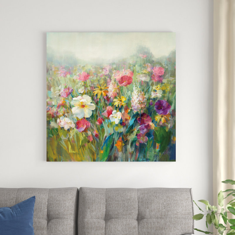 " Mountain Meadows ", 36" H x 36" W
