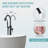 2 Handle Floor Clawfoot Tub Faucet with Diverter-94947059