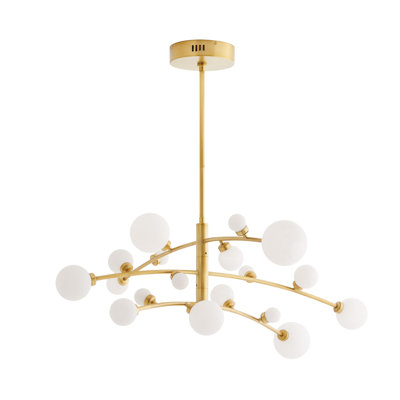Maser 18 - Light LED Chandelier