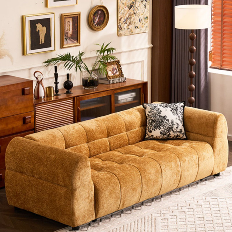 Retro Yellow Sofa
