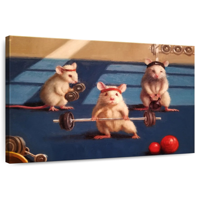 Gym Rats, H 16 po x l 24 po