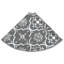 Kimber Luxury Christmas Tree Skirt with Sock-382296026-382296027