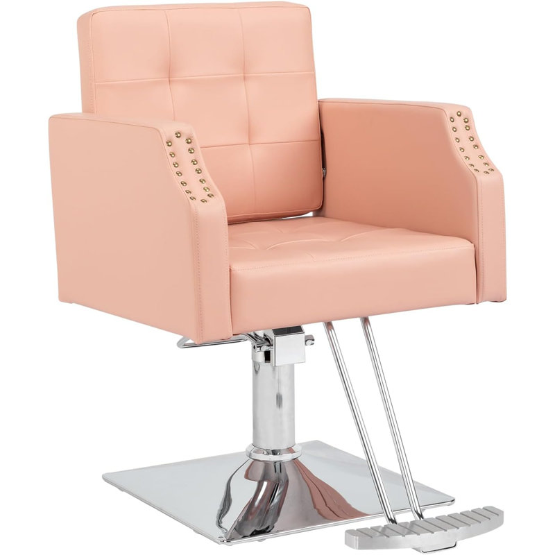 Fauteuil de massage en faux cuir, Similicuir rose
