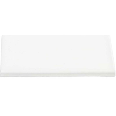 Basic White 6" Bullnose