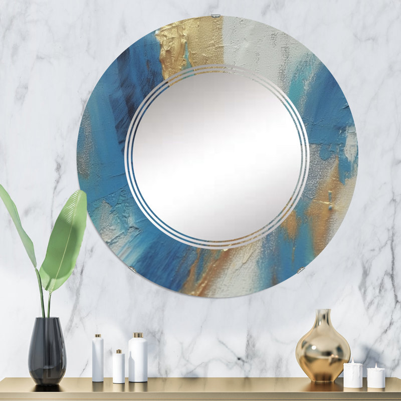 Miroir mural Zykell, 32 po x 32 po