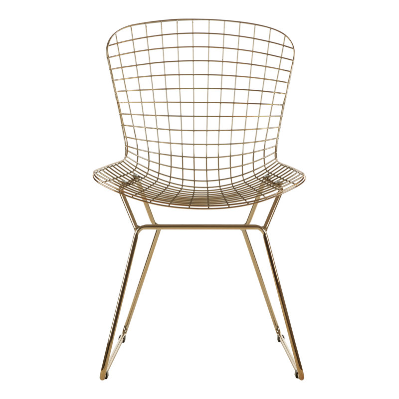 Liana 44cm H Metal Side Chair, Gold