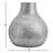 Mylo Brown 8'' Solid Wood Table Vase