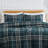 Vilano Microfibre Plaid Quilt Set-564131627-564032109