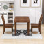 Ensemble de salle à manger extensible 3 pièces Rainar, 2 chaises pour petits espaces Rainar-582514815