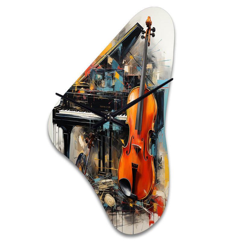 Horloge murale musicale en forme de ballade audacieuse, Moyenne