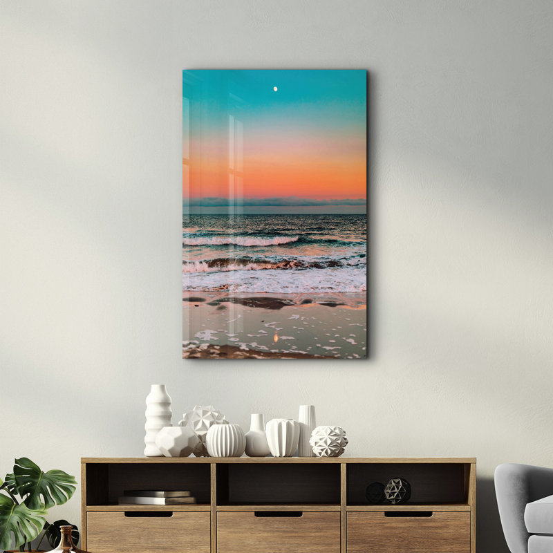 Elegant Tempered Glass Painting, 27.6 x 43.3 Inches | 100% Tempered Glass, Thickness: 0.16 Inches | UV Printed Artwork, Perfect for Home Decor & Modern Interiors, Stunning Visuals for Any Room